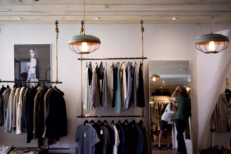 Luxury retail environment